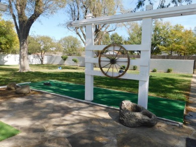 This beautifully maintained 5-bed, 4-bath ranch-style home on Pampa Country Club in Texas - for sale on GolfHomes.com, golf home, golf lot