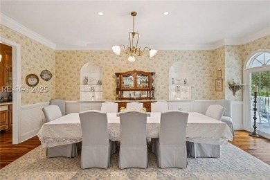 Tucked away on a private, oversized lot in Shipyard, this on Shipyard Golf Club in South Carolina - for sale on GolfHomes.com, golf home, golf lot