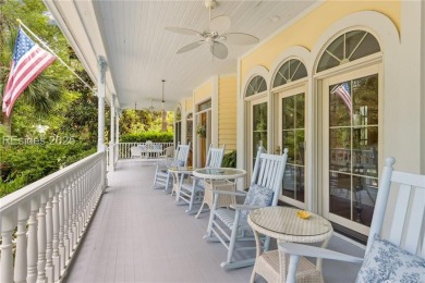 Tucked away on a private, oversized lot in Shipyard, this on Shipyard Golf Club in South Carolina - for sale on GolfHomes.com, golf home, golf lot