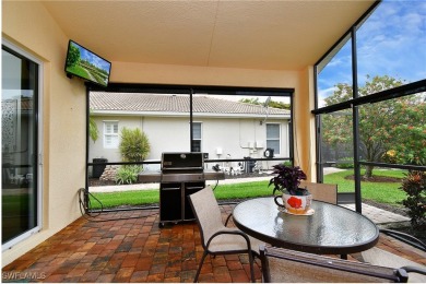 You must see this elegantly appointed home with its open floor on Estero Country Club in Florida - for sale on GolfHomes.com, golf home, golf lot