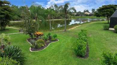You must see this elegantly appointed home with its open floor on Estero Country Club in Florida - for sale on GolfHomes.com, golf home, golf lot