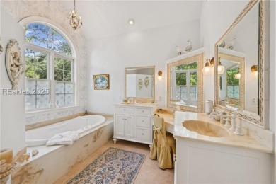 Tucked away on a private, oversized lot in Shipyard, this on Shipyard Golf Club in South Carolina - for sale on GolfHomes.com, golf home, golf lot