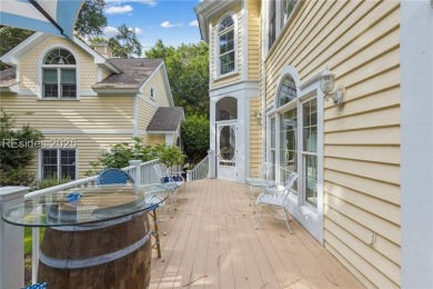 Tucked away on a private, oversized lot in Shipyard, this on Shipyard Golf Club in South Carolina - for sale on GolfHomes.com, golf home, golf lot