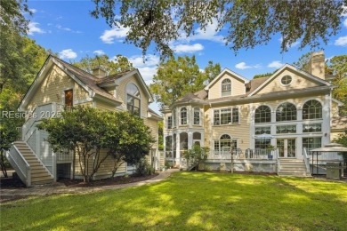 Tucked away on a private, oversized lot in Shipyard, this on Shipyard Golf Club in South Carolina - for sale on GolfHomes.com, golf home, golf lot