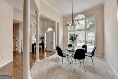 Welcome to a home that blends warmth, comfort, and community in on Hamilton Mill Golf Club in Georgia - for sale on GolfHomes.com, golf home, golf lot