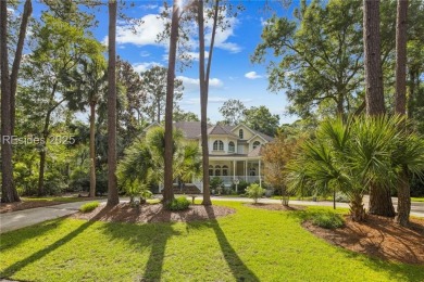 Tucked away on a private, oversized lot in Shipyard, this on Shipyard Golf Club in South Carolina - for sale on GolfHomes.com, golf home, golf lot