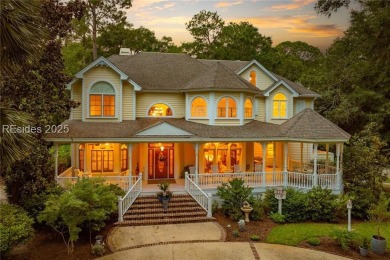 Tucked away on a private, oversized lot in Shipyard, this on Shipyard Golf Club in South Carolina - for sale on GolfHomes.com, golf home, golf lot