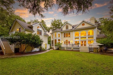 Tucked away on a private, oversized lot in Shipyard, this on Shipyard Golf Club in South Carolina - for sale on GolfHomes.com, golf home, golf lot