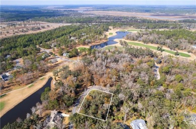 Nice wooded homesite in this gated golf course on The Golf Club At Sanctuary Cove in Georgia - for sale on GolfHomes.com, golf home, golf lot