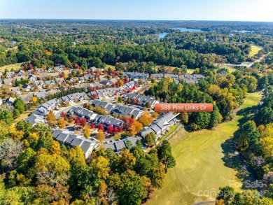 Enjoy the stunning golf course views that this townhome offers on Tega Cay Golf Club in South Carolina - for sale on GolfHomes.com, golf home, golf lot