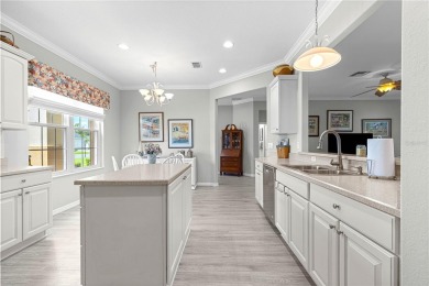 Beautifully updated and modified Granville model boasts on Eagle Ridge At Spruce Creek Country Club in Florida - for sale on GolfHomes.com, golf home, golf lot