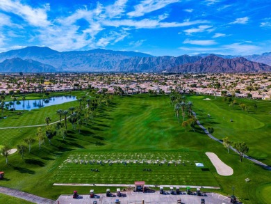 Nestled behind the tee box for privacy and panoramic golf course on Heritage Palms Golf Club in California - for sale on GolfHomes.com, golf home, golf lot