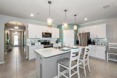 Better than new! 2021 built 4-bedroom, 2-bath home offering 1 on Herons Glen Golf and Country Club in Florida - for sale on GolfHomes.com, golf home, golf lot