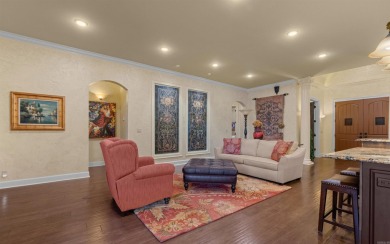 Stunning all-brick and stone lakefront home on Lake Granada in on Granada Golf Course in Arkansas - for sale on GolfHomes.com, golf home, golf lot