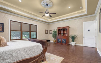 Stunning all-brick and stone lakefront home on Lake Granada in on Granada Golf Course in Arkansas - for sale on GolfHomes.com, golf home, golf lot