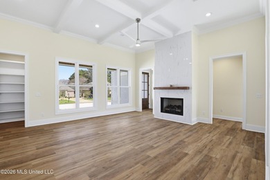 Stunning new construction in the best location possible: Lake on Lake Caroline Golf Club in Mississippi - for sale on GolfHomes.com, golf home, golf lot