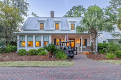 This spacious 4 BR, 4.5 BA Wilson Cottage features an open floor on May River Golf Club in South Carolina - for sale on GolfHomes.com, golf home, golf lot
