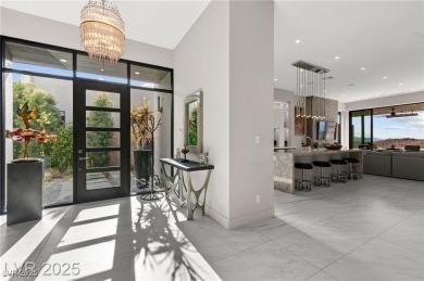 Stunning Strip and mountain views set the stage for luxury on Dragon Ridge Country Club in Nevada - for sale on GolfHomes.com, golf home, golf lot