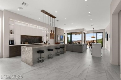 Stunning Strip and mountain views set the stage for luxury on Dragon Ridge Country Club in Nevada - for sale on GolfHomes.com, golf home, golf lot