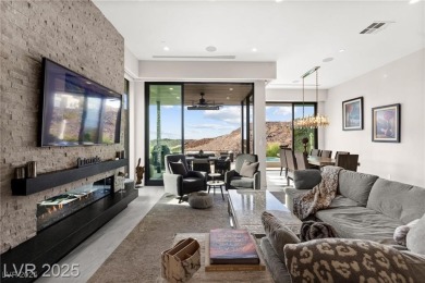 Stunning Strip and mountain views set the stage for luxury on Dragon Ridge Country Club in Nevada - for sale on GolfHomes.com, golf home, golf lot