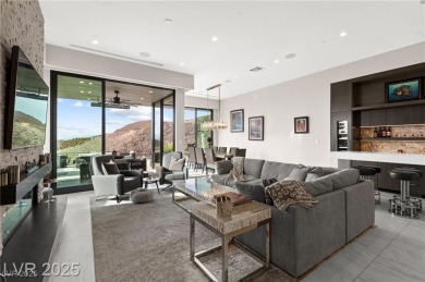 Stunning Strip and mountain views set the stage for luxury on Dragon Ridge Country Club in Nevada - for sale on GolfHomes.com, golf home, golf lot