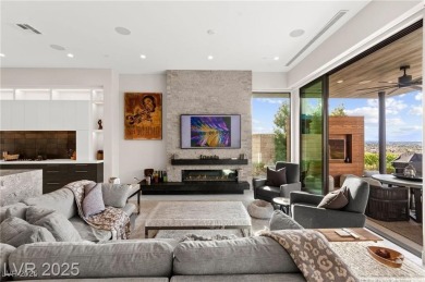 Stunning Strip and mountain views set the stage for luxury on Dragon Ridge Country Club in Nevada - for sale on GolfHomes.com, golf home, golf lot