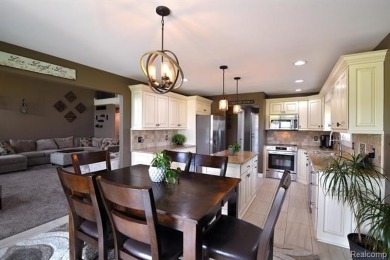 Welcome to this exceptional 4-bedroom, 2.5-bath custom home on Copper Ridge Golf Club in Michigan - for sale on GolfHomes.com, golf home, golf lot