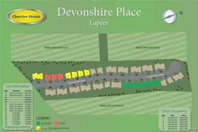 Award Winning Clearview Homes is Building Awesome Condo's on the on Rolling Hills Golf Club in Michigan - for sale on GolfHomes.com, golf home, golf lot