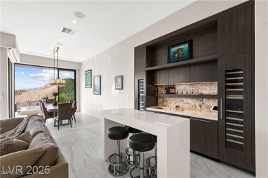 Stunning Strip and mountain views set the stage for luxury on Dragon Ridge Country Club in Nevada - for sale on GolfHomes.com, golf home, golf lot