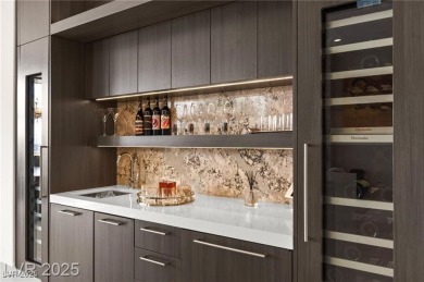 Stunning Strip and mountain views set the stage for luxury on Dragon Ridge Country Club in Nevada - for sale on GolfHomes.com, golf home, golf lot