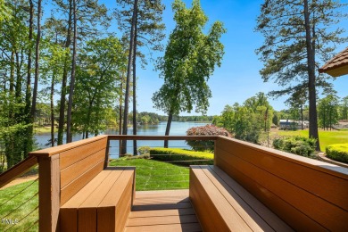 The essence of lakeside luxury is this breathtaking contemporary on MacGregor Downs Country Club in North Carolina - for sale on GolfHomes.com, golf home, golf lot