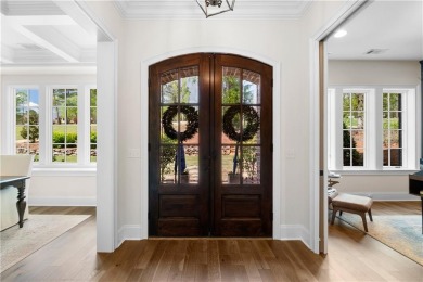 Exquisite luxury living on the 18th hole of AU Club's premier on The Auburn University Club in Alabama - for sale on GolfHomes.com, golf home, golf lot