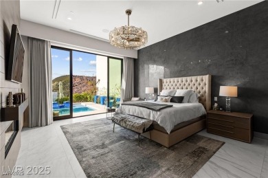 Stunning Strip and mountain views set the stage for luxury on Dragon Ridge Country Club in Nevada - for sale on GolfHomes.com, golf home, golf lot