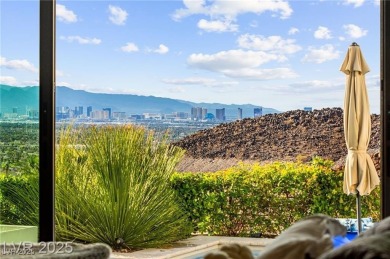 Stunning Strip and mountain views set the stage for luxury on Dragon Ridge Country Club in Nevada - for sale on GolfHomes.com, golf home, golf lot