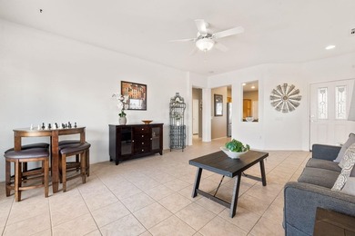 Can you imagine living just steps to a fabulous saltwater pool on Mountain Vista Golf Course At Sun City Palm Desert in California - for sale on GolfHomes.com, golf home, golf lot