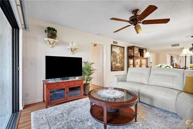 This spectacular furnished turnkey first-floor 2BR/2BA residence on Miles Grant Country Club in Florida - for sale on GolfHomes.com, golf home, golf lot