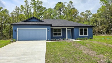 Citrus Springs * BUILT in 2025 - just completed * 3BR 2BATH on Citrus Springs Country Club in Florida - for sale on GolfHomes.com, golf home, golf lot