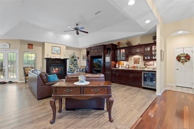 Beautiful 4-bed, 2 full & 2 half-bath home in a desirable gated on  in Oklahoma - for sale on GolfHomes.com, golf home, golf lot