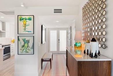 What a stylish GEM! Prime west-side location within Rancho Las on Rancho Las Palmas Country Club in California - for sale on GolfHomes.com, golf home, golf lot