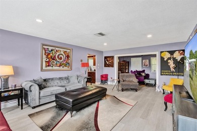 Beautifully updated 2-bedroom, 2-bath residence located in a on Leisureville Community Association in Florida - for sale on GolfHomes.com, golf home, golf lot