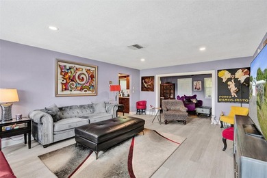 Beautifully updated 2-bedroom, 2-bath residence located in a on Leisureville Community Association in Florida - for sale on GolfHomes.com, golf home, golf lot