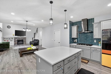 Incredible, highly upgraded two story home - The Woodbury Modern on  in Michigan - for sale on GolfHomes.com, golf home, golf lot