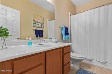 Enjoying the epitome of adult 55+ living in this stunning 2,929 on Tuscany Falls At Pebble Creek in Arizona - for sale on GolfHomes.com, golf home, golf lot