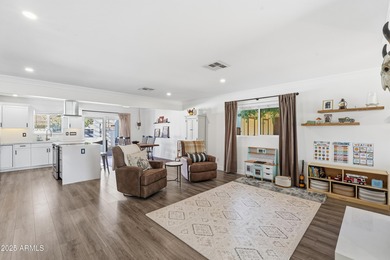 WOW! This is the ONE!  This beautiful home features a large open on Scottsdale Shadows in Arizona - for sale on GolfHomes.com, golf home, golf lot