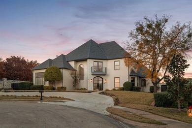 This French-inspired beauty commands a quiet cul-de-sac with on Stonebriar Golf Course in Texas - for sale on GolfHomes.com, golf home, golf lot