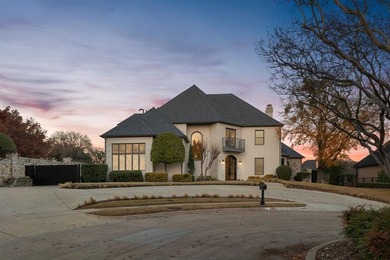 This French-inspired beauty commands a quiet cul-de-sac with on Stonebriar Golf Course in Texas - for sale on GolfHomes.com, golf home, golf lot
