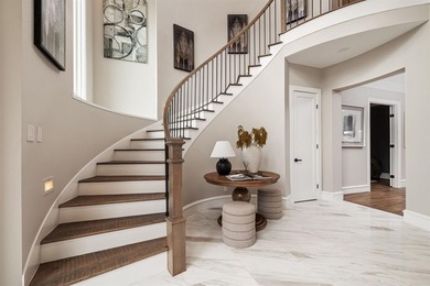 This French-inspired beauty commands a quiet cul-de-sac with on Stonebriar Golf Course in Texas - for sale on GolfHomes.com, golf home, golf lot