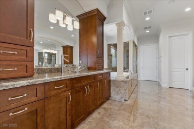 Luxurious resort home surrounds you with panoramic views of the on Anthem Country Club in Nevada - for sale on GolfHomes.com, golf home, golf lot