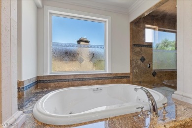 Luxurious resort home surrounds you with panoramic views of the on Anthem Country Club in Nevada - for sale on GolfHomes.com, golf home, golf lot