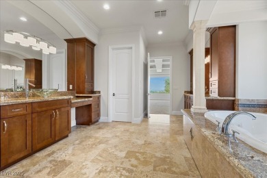 Luxurious resort home surrounds you with panoramic views of the on Anthem Country Club in Nevada - for sale on GolfHomes.com, golf home, golf lot